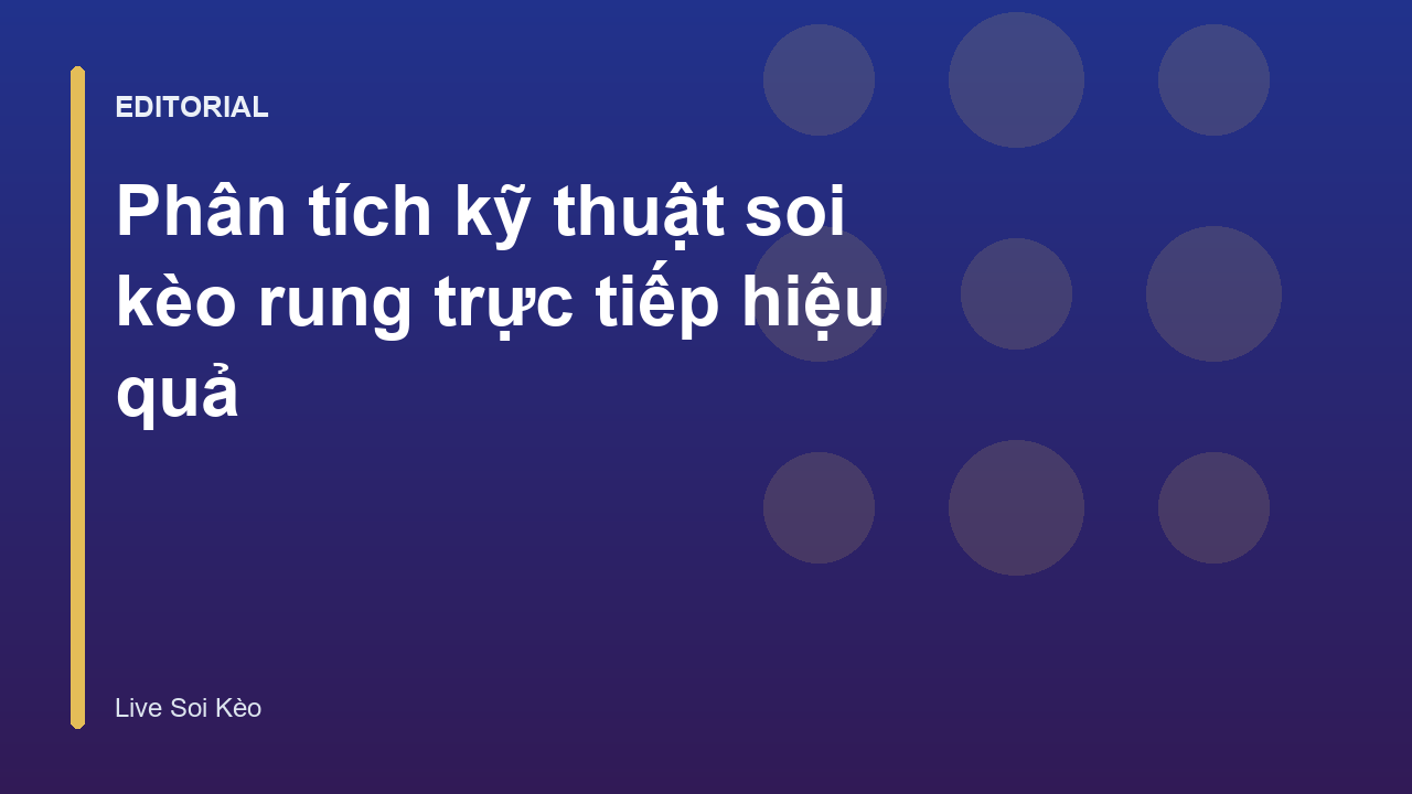 Phân tích biến động odds trong kèo rung